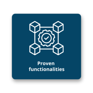 NIMMSTA integration in SAP EWM with established SAP functionalities for mobile and near-standard warehouse processes