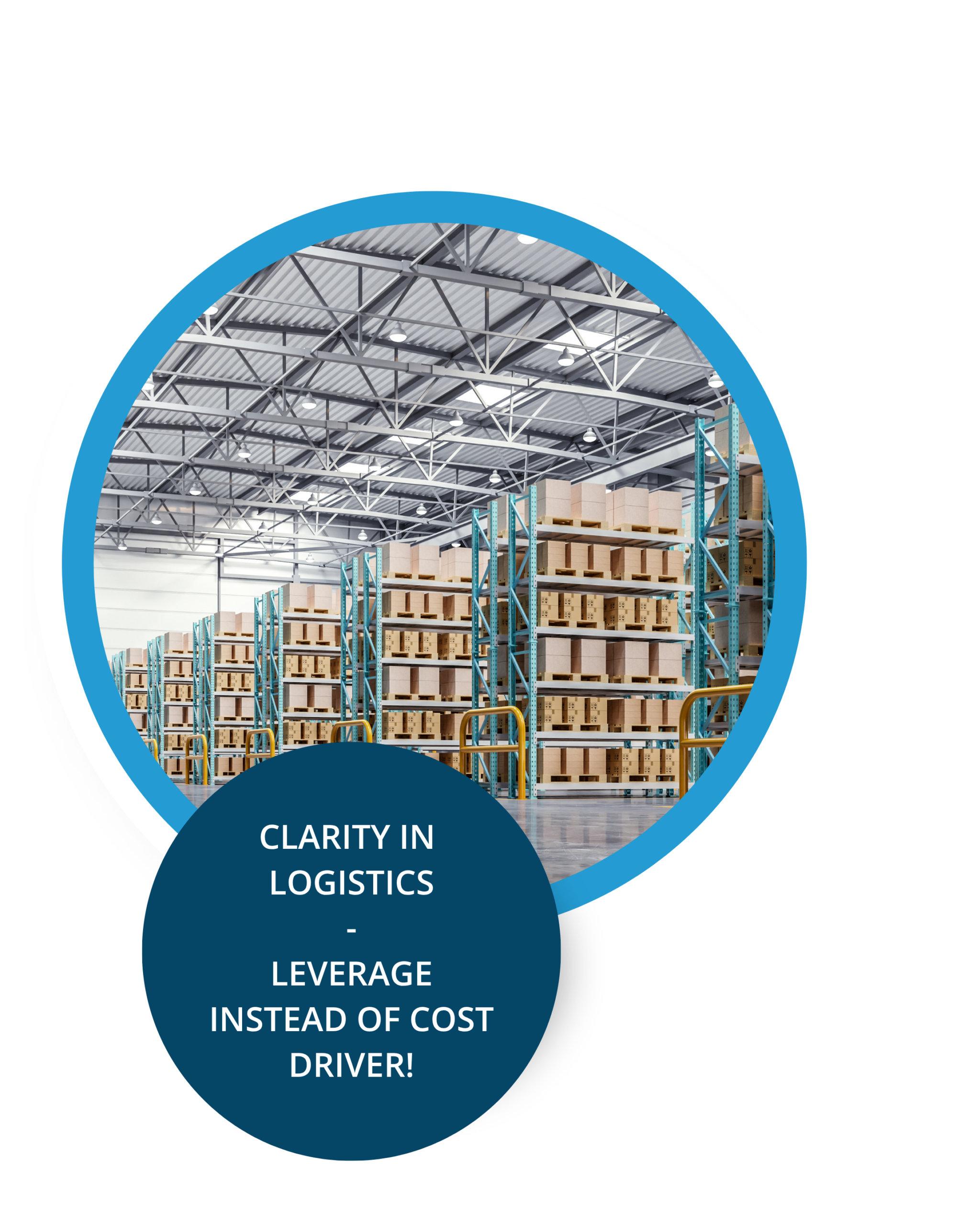 Clarity in logistics Clarity in logistics - leverage instead of cost factor!